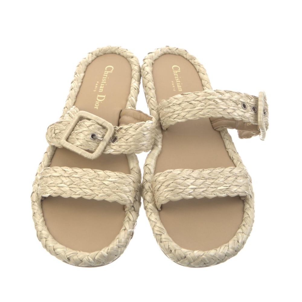 Dior Ocean Slides in Beige - Picture 2 of 4